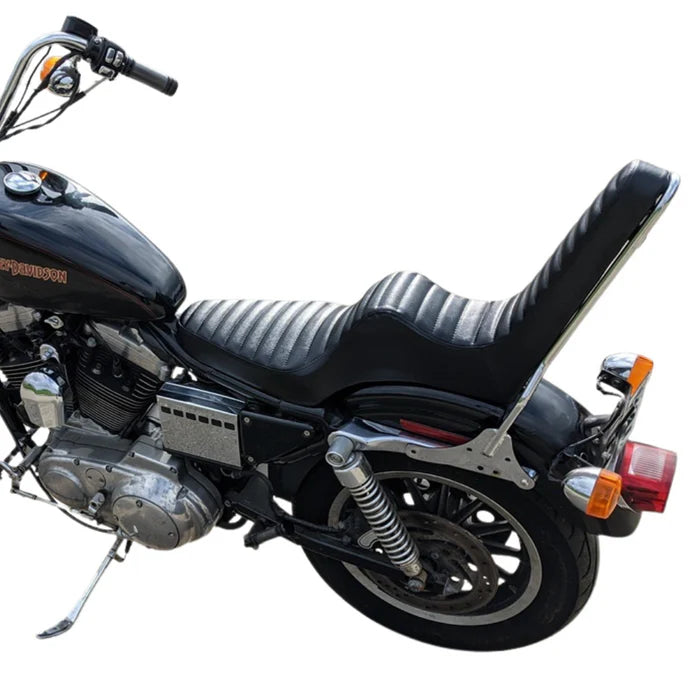 TC Bros. King & Queen Seat for Harley-Davidson Sportster 1994-2003 - Pleated