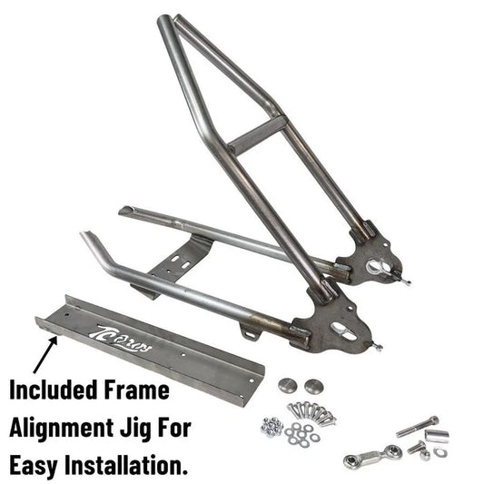 TC Bros Sportster Hardtail Kit For 2004-2013 by TC Bros. (Weld On) fits Stock 130-150 Tyre