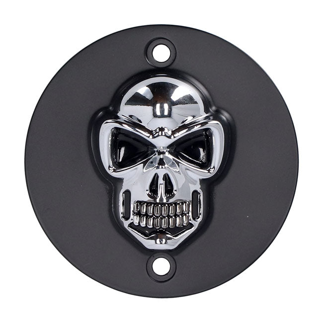 Skull Point Cover. Black/chrome