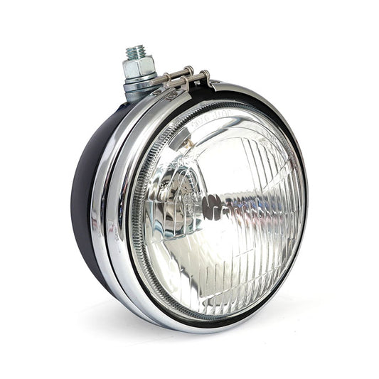 OEM Style 5-3/4" FX, FXR, XL Headlamp. Black
