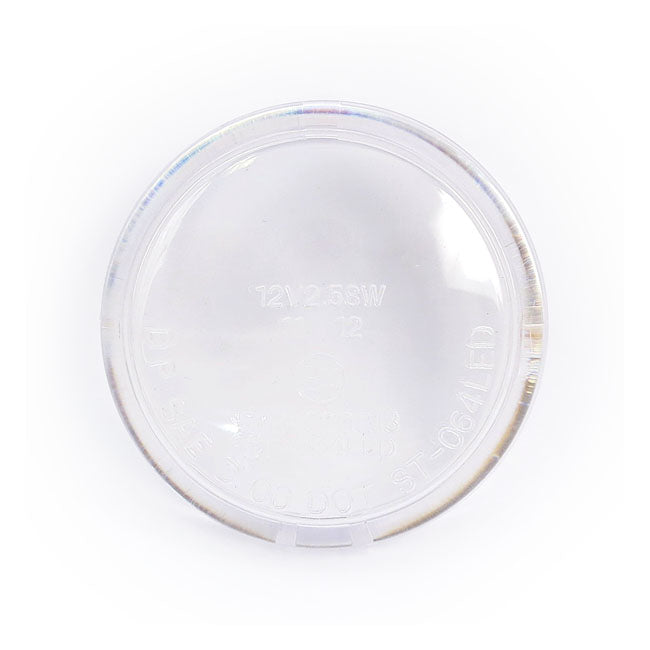 Turn Signal Lens Bullet Clear