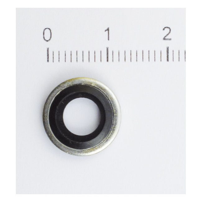 James Gaskets Rocker box washers. Steel with bonded rubber
