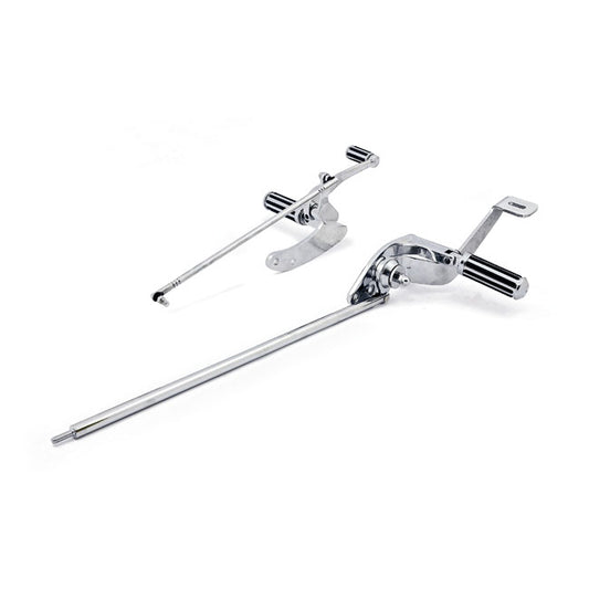 Dyna Forward Control Kit. Chrome