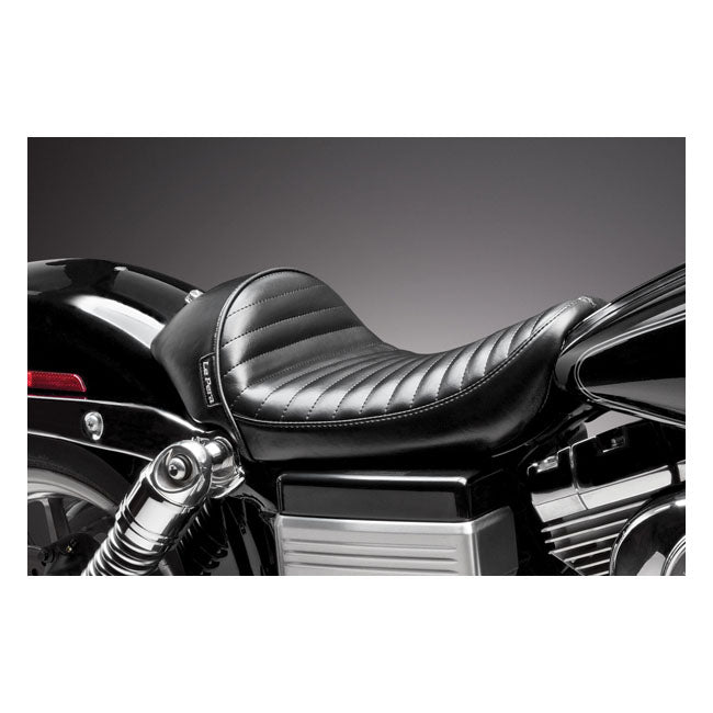 LePera, Stubs Cafe Solo Seat. Black, Pleated