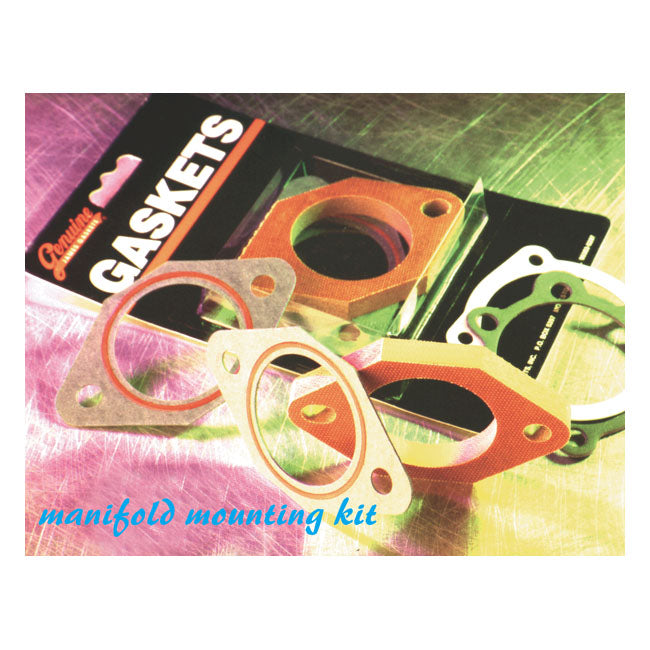 James Gaskets Carburetor mount kit. Keihin butterfly