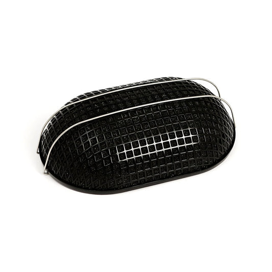 Breather Style Air Cleaner Assembly, Oval. Black