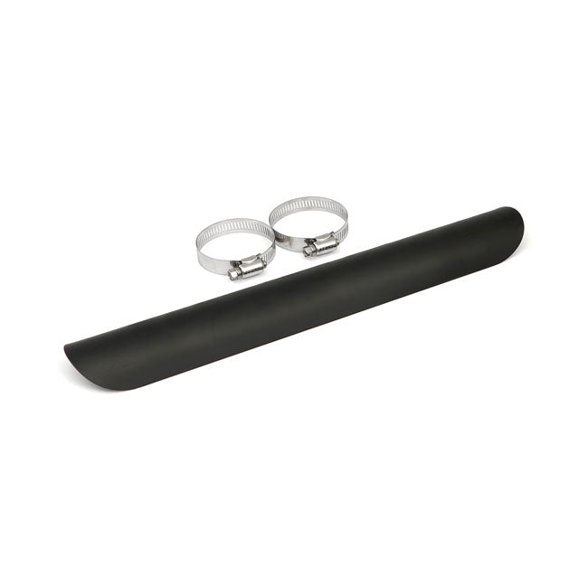 Universal Smooth Heat Shield 14" Long Black