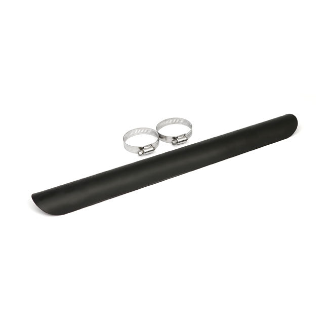 Universal Smooth Heat Shield 18" Long Black