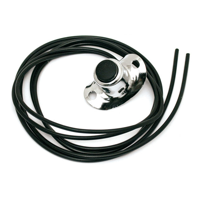 Early Style Handlebar Switch, Start/horn. Chrome