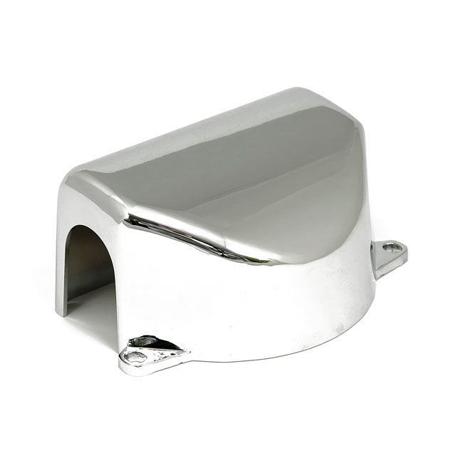 Handlebar Clamp Cover. Chrome