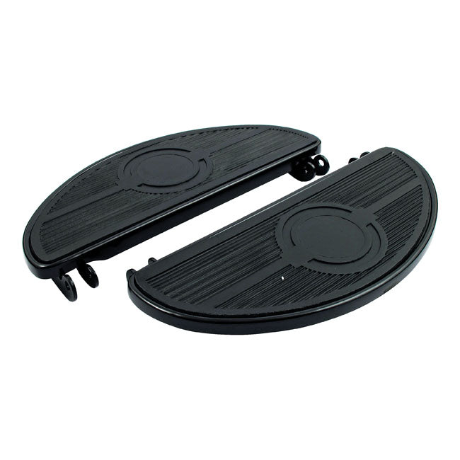 Oval Early FL Floorboards. Black