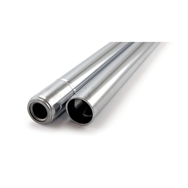 Fork Tubes 41mm, 24-7/8". Show Chrome