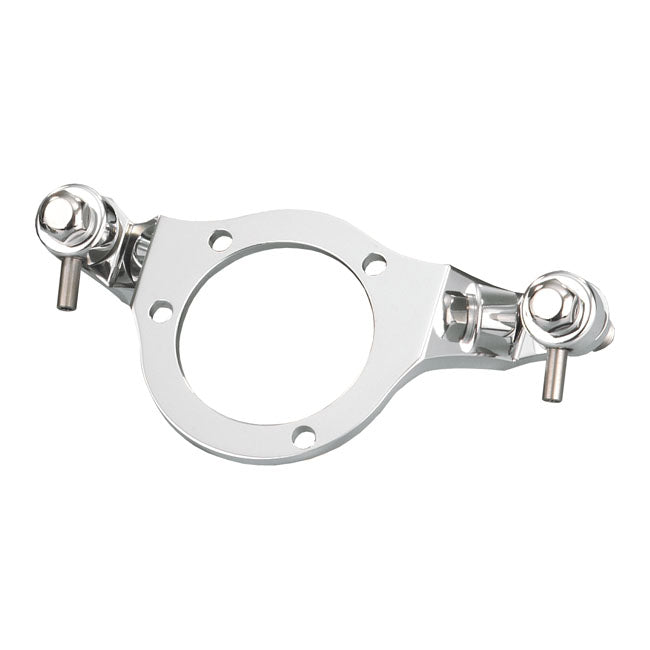 Kustom Tech air cleaner bracket & breather kit. Polished - Kustom Tech motorcycle part