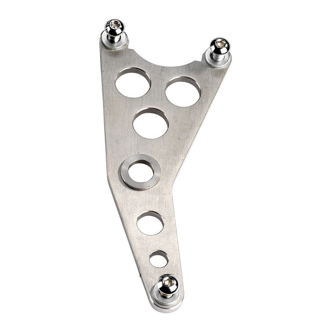 Kustom Tech Super Freni rear caliper bracket. Raw - Kustom Tech motorcycle part