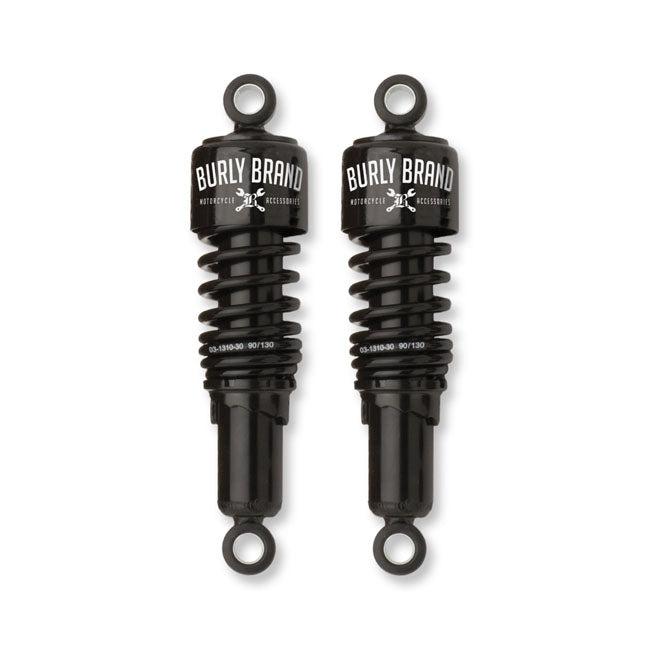 Burly, Slammer 10.5" Lowering Shocks. Black