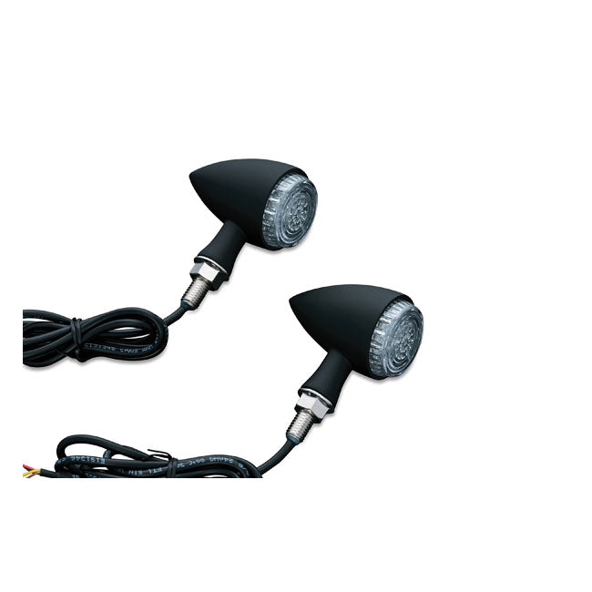 Kuryakyn, Torpedo LED Turn Signals. Black