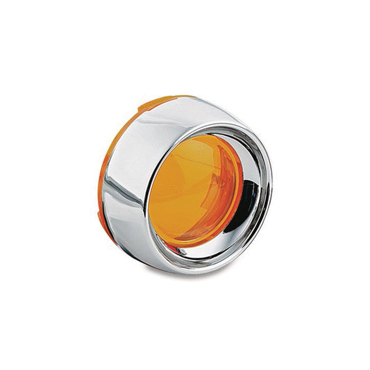 Kuryakyn, Turn Signal Recessed Trim Ring & Lens Kit. Chrome