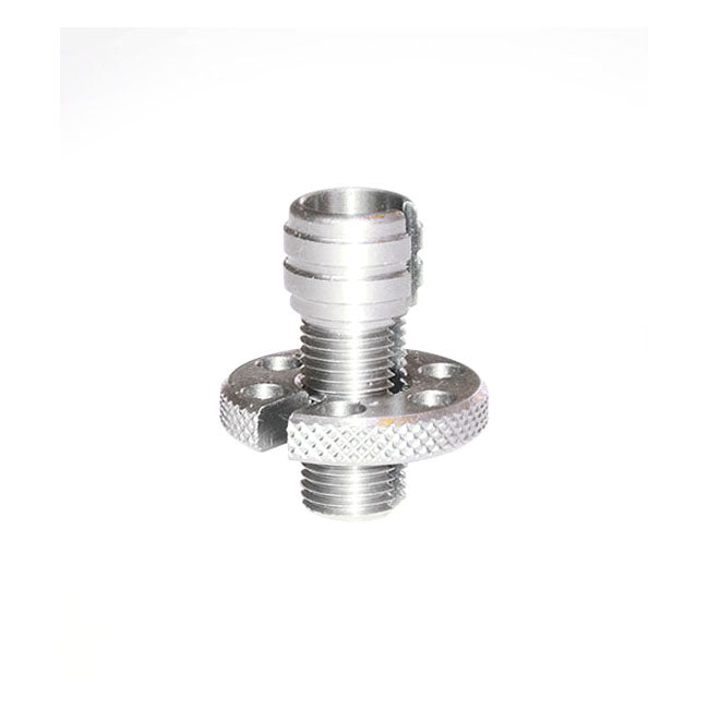 Kustom Tech clutch cable adjuster. Stainless steel - Kustom Tech motorcycle part