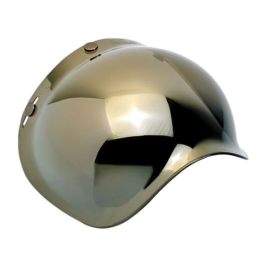 Biltwell Bubble Shield Anti-Fog - Gold - Helmet Visors at Pedro’s Parts