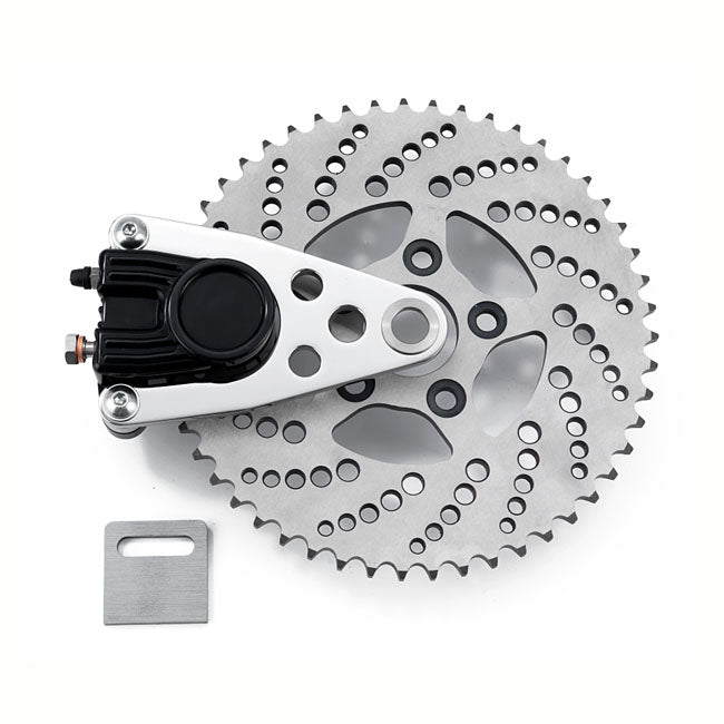 Kustom Tech sprocket brake kit, chopper style - Kustom Tech motorcycle part