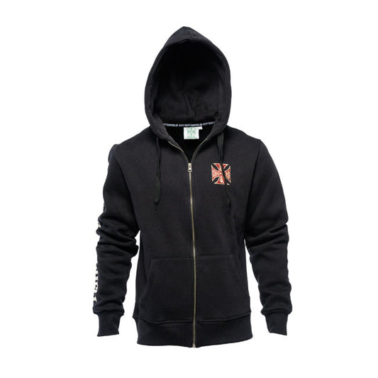 WCC El Diablo Zip Hoodie Black