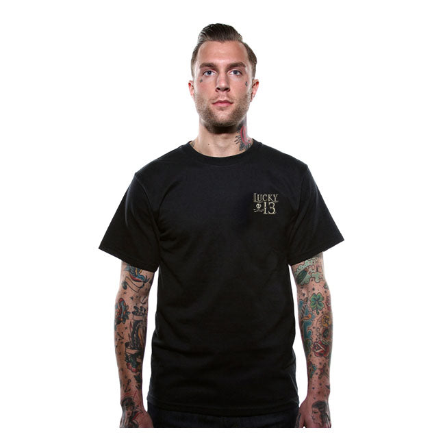 Lucky 13 Dead Skull t-shirt black