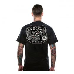 Lucky 13 Knuckles T-Shirt - Black - image 2