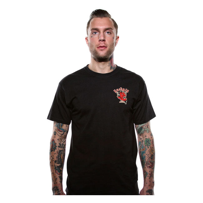 Lucky 13 Grease, Gas and Glory t-shirt black