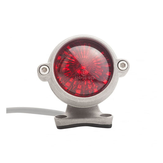 Motone, Eldorado Tail Light with Fender Mount. Shot Blast