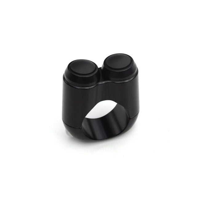 Motone, Micro Switch with 2 Buttons. Black. 7/8" Handlebars