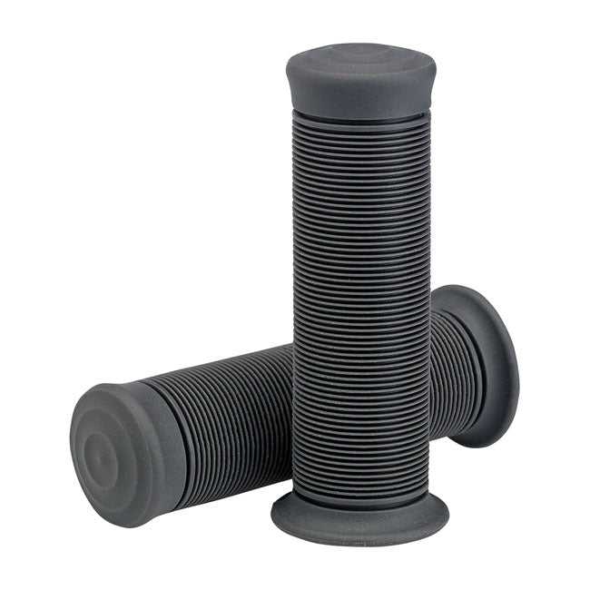 Biltwell 7/8" TPV grips Kung Fu grey from Biltwell at Pedro’s Parts