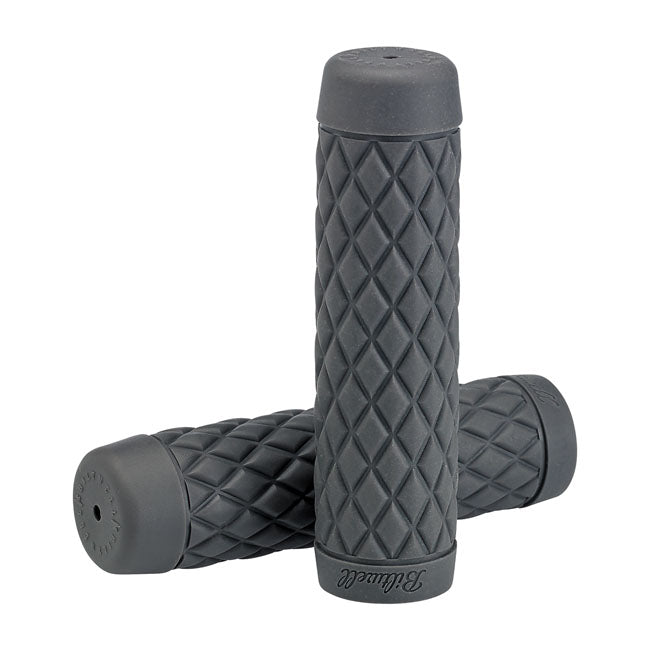 Biltwell 1" TPV grips Torker grey from Biltwell at Pedro’s Parts