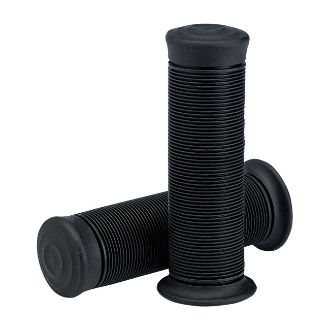 Biltwell 1" TPV grips Kung Fu black from Biltwell at Pedro’s Parts