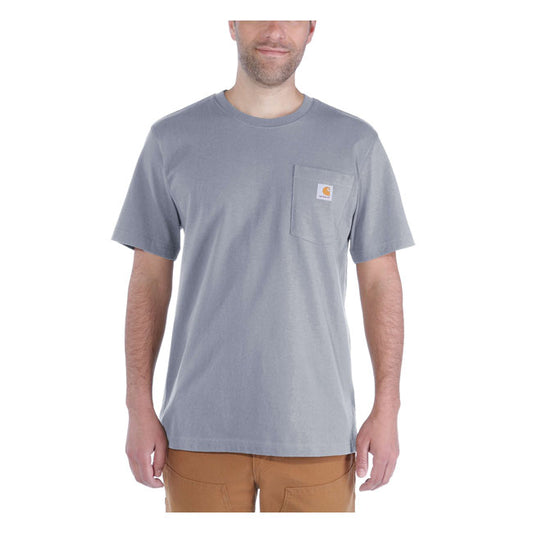 Carhartt K87 Pocket T-Shirt Heather Gray - Carhartt product image 2