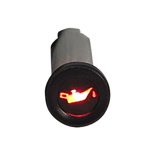 3/8 Indicator Light. Red, with 'Oil Can' Symbol