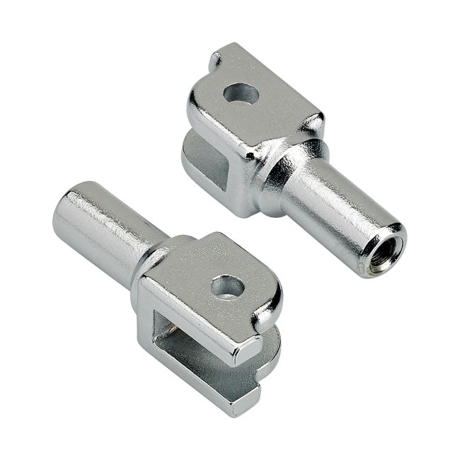 Biltwell foot peg clevis rider. Chrome from Biltwell at Pedro’s Parts