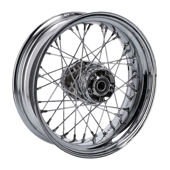 5.00 X 16 Rear Wheel 40 Spokes Chrome