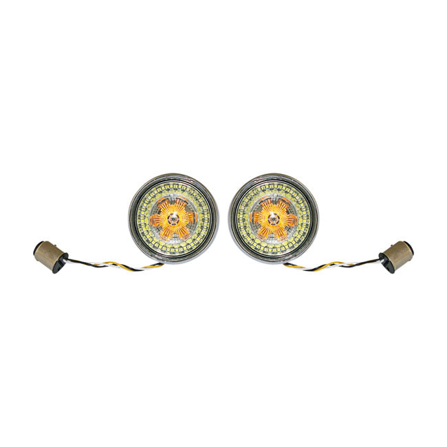 Custom Dynamics ProBEAM Bullet Style Dynamic Ringz LED Inserts - Smoke Lens / White LEDs
