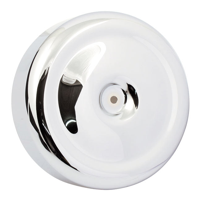 Mikuni, HSR42 Air Cleaner Cover (W/o Cut-Out). Chrome
