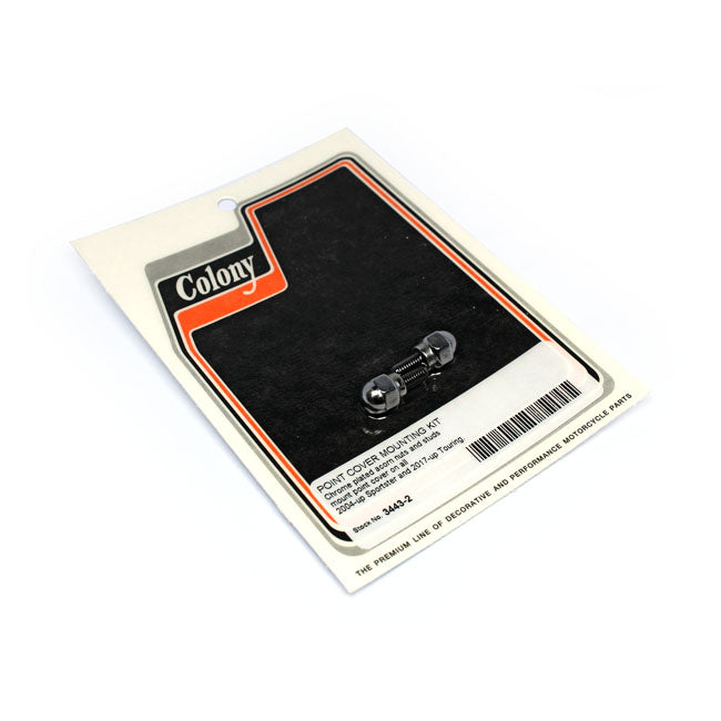 Colony, Point Cover Mount Kit. Acorn, Chrome