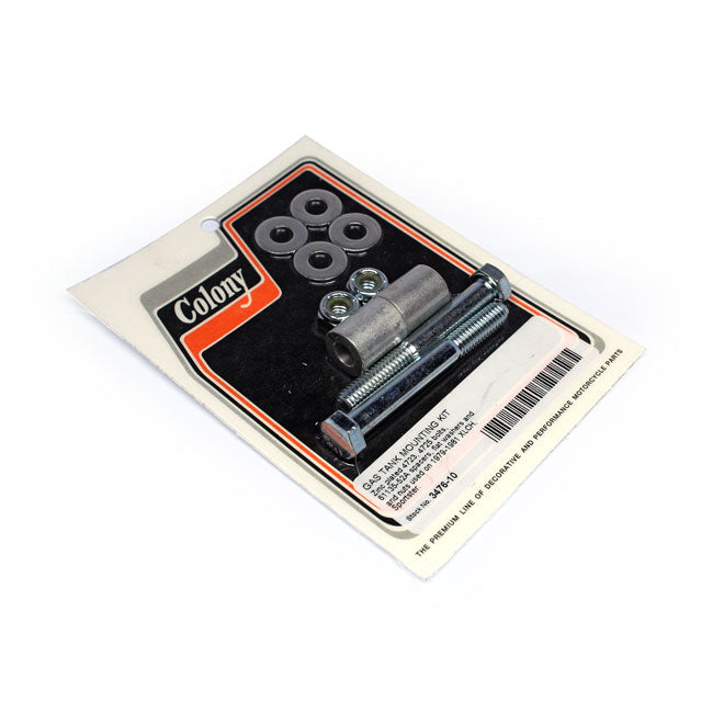 Colony, Gas Tank Mount Kit. Zinc