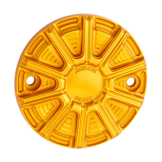 Arlen Ness, 10-gauge Point Cover. Gold Anodized