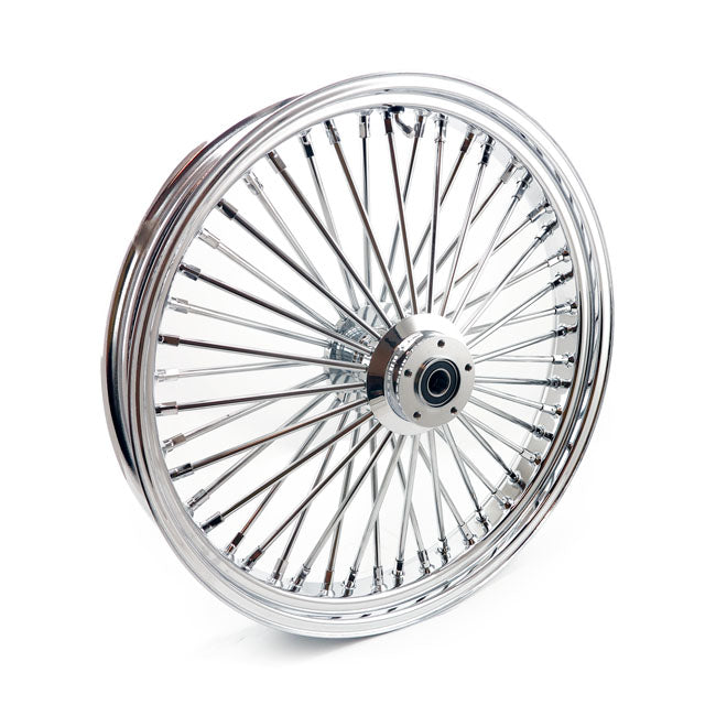 Radial 48 Fat Spoke Front Wheel 3.50 X 23 DF Chrome