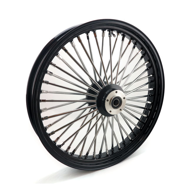 Radial 48 Fat Spoke Front Wheel 3.50 X 23 DF Black
