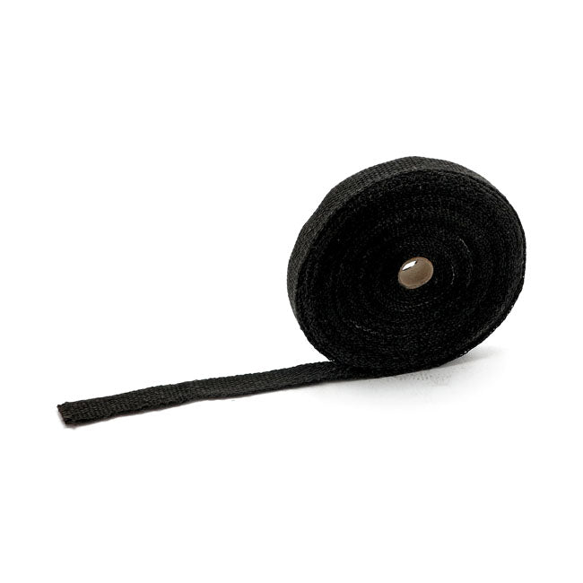 Exhaust Insulating Wrap. 1" Wide Black