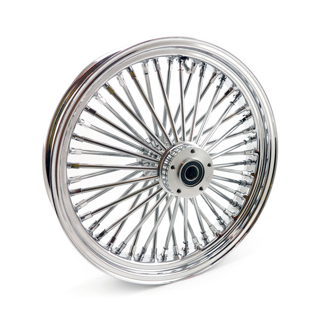 Radial 48 Fat Spoke Front Wheel 3.50 X 18 DF Chrome