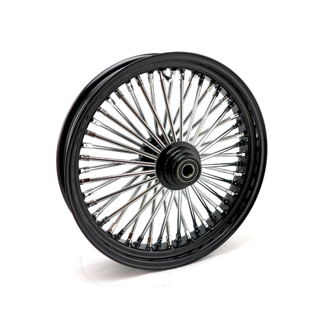 Radial 48 Fat Spoke Front Wheel 3.50 X 18 SF Black