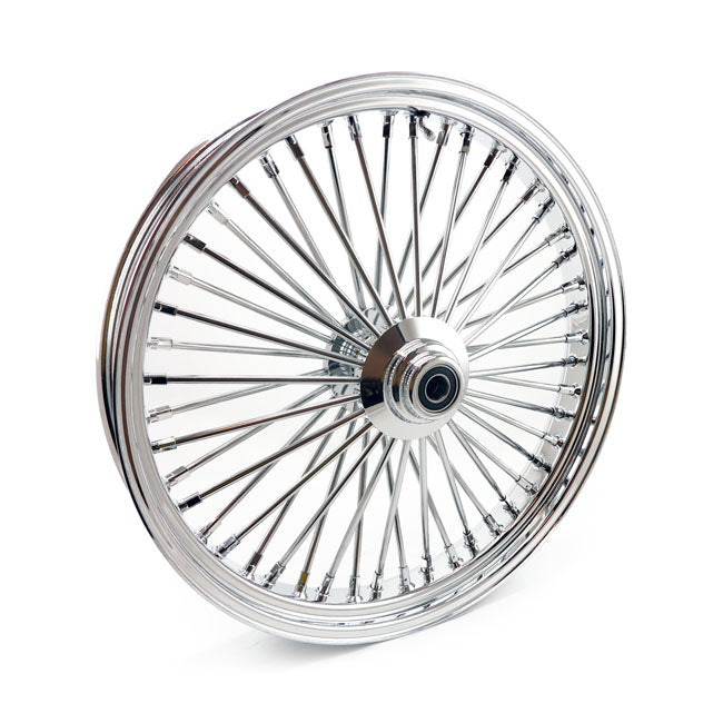Radial 48 Fat Spoke Front Wheel 3.50 X 23 SF Chrome