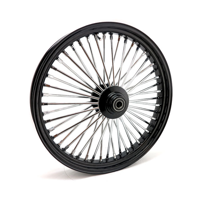 Radial 48 Fat Spoke Front Wheel 3.50 X 23 SF Black