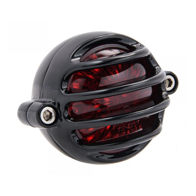 Motone, Lecter LED Taillight. Black, No Bracket. ECE